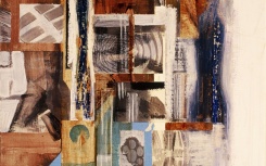 Sin título
                              	/ tecnica mixta s/madera
                              	/ 71x82cm
                              	/ Lima 1992