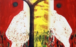 Sin título
                              	/ oleo s/tela
                              	/ 120x130cm
                              	/ Lima 1992