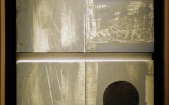 Sin título
                              	/ oleo s/madera
                              	/ 50x40cm
                              	/ Lima 1992