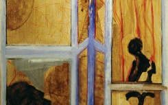 Sin título
                              	/ oleo s/madera
                              	/ 50x55cm
                              	/ Lima 1992