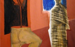 Sin título
                              	/ oleo s/tela
                              	/ 50x55,5cm
                              	/ New York 1998
