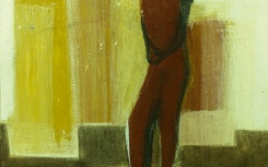 Sin título
                              	/ oleo s/madera
                              	/ 54x48cm
                              	/ Lima 1992