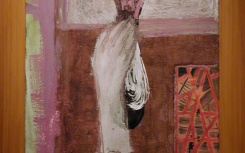 Sin título
                              	/ oleo s/madera
                              	/ 90x61cm
                              	/ Lima 1992