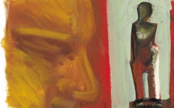 Sin título
                              	/ tecnica mixta s/papel
                              	/ 19,5x27cm
                              	/ New York 1997
